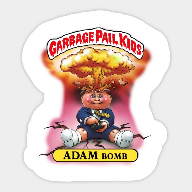 ADAM BOMB Sticker by MARGARIYAH